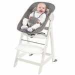 Comprar Roba born up trona convertible 2 en 1 + hamaca reclinable con estampado de estrellas - estrellitas - desde el nacimiento - madera blanca