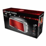 Comprar Russell hobbs 23250-56 - luna toaster - tecnología fast toast - solar red