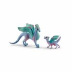 Comprar Schleich - flower dragon con su pequeño - 70592