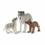 Comprar Schleich - maman wolf con cachorros - 42472