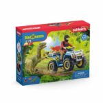 Comprar Schleich - vuelo en quad contra velociraptor - 41466