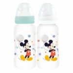 Comprar Set de 2 biberones thermobaby mickey cool - 360ml - anti cólicos - flujo 3 posiciones