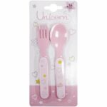 2 cubiertos y 1 peluche