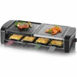 Comprar Severin rg9645 raclette grill 8 personas - negro