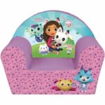 Comprar Sillón club para niños gabby y la casa mÁgica - fun house - l.52 x p.33 x h.42 cm - origen francia