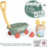 Comprar Smoby life - carro de playa - cubo + accesorios - 42% materiales reciclados y 100% reciclables