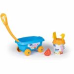 Comprar Smoby - peppa pig chariog gronishished: bucket + sieve + shovel + rake + molde de arena