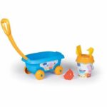 Comprar Smoby - peppa pig chariog gronishished: bucket + sieve + shovel + rake + molde de arena