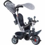 Comprar Smoby - triciclo baby driver plus gris - bicicleta evolutiva infantil desde 10 meses - ruedas silenciosas - freno de estacionamiento