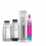 Comprar Sodastream duobicb - máquina duo blanca pack 4 botellas (2 decantadores duo + 2 fusible lv) + 1 cilindro de intercambio cqc