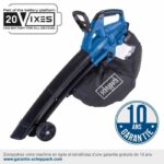 Comprar Soplador-aspirador de hojas inalámbrico scheppach bc-blv720-x 20v ixes - caudal 210km/h - 45l - sin batería ni cargador