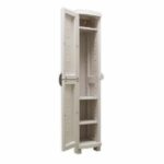 Comprar Spacesaver 35 plastiken armario alto 1 puerta con estantes - a 35 x p 45 x a 184 cm - gama space saver - interior y exterior