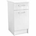 Comprar Start mueble bajo de cocina l 40 cm - blanco brillante