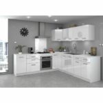 Comprar Start mueble bajo de cocina l 40 cm - blanco brillo