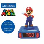 Comprar Super mario luz nocturna despertador habitación infantil con efectos de sonido