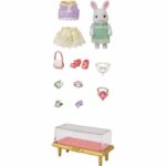 Comprar Sylvanian families - la maleta de moda snow bunny y big sister