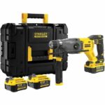 Comprar Taladro sin escobillas stanley fatmax 18v sds plus - 2 julios - 2 baterías de 4