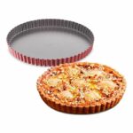 Comprar Tefal molde para pastel delibake en acero - Ø 30 cm - rojo y gris - fondo desmontable