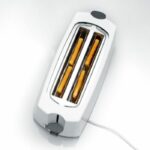 2 ranuras largas para 4 rebanadas: tostar