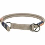 Comprar Trixie be nordic collar semi-estrangulador - cuero - l50 cm - ø 10 mm - gris