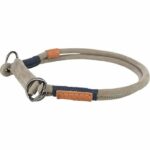 Comprar Trixie be nordic collar semi-estrangulador - cuero - l50 cm - ø 10 mm - gris