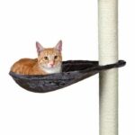 Comprar Trixie hamaca - nido xl para poste rascador para felpa gris platino gato ø 40 cm