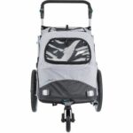 Comprar Trixie remolque de bicicleta - plegable - m: 63 × 95 × 90/132 cm - gris - para perro