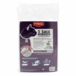 Comprar Tyrol juego de 5 bolsas de arena - tapa dura - resistente a los arañazos - 44 x 30 cm - para gato