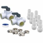 Comprar Ubbink kit by-pass universal para bomba de calor - modelo 7505527 - pvc - blanco