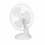 Comprar Ventilador de mesa oceanic - 30w - diámetro 23 cm - 2 velocidades - oscilante - blanco