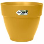 Comprar Vibia redonda de flores - tanque de plástico - Ø35 - terracota