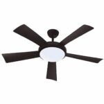 Comprar Wallis black - Ø132cm ventilador de techo 38w + iluminación led