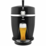 Comprar Weasy pint568 - dispensador de cerveza 5l - temperatura de 3 ° a 6 ° c - 60w - asa y bandeja de goteo extraíble - patas antideslizantes