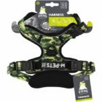 Comprar Arnés - m mascotas - senderismo - camuflaje m - tejido acolchado - clip de seguridad - asa - correa trasera/delantera