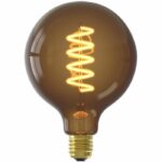 Comprar Bombilla led e27 - calex - g125 globe - filamento recto - 4 w - 120 lm - 1800 k - regulable - natural