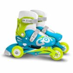 Comprar Boy 2 en 1 patines en línea tres ruedas talla 27-30 skids control