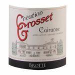 Comprar Brotte creation grosset 2018 cairanne - vino tinto del valle del ródano