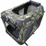 Comprar Caja de transporte - m pets - comfort crate l - camuflaje - plegable - estructura metálica - rejillas de ventilación