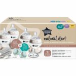 Comprar Caja para biberones - tommee tippee - natural start - 4x biberones 150 ml / 260 ml - anticólicos - 2x tetinas - recién nacido