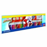 Comprar Caja para colorear - multiprint - 18135 - 60 rotuladores 4 sellos spidey y sus amigos