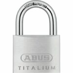 Comprar Candado - abus - 64ti/50 titalium - cuerpo de aluminio - llave paracéntrica - riesgo de robo medio