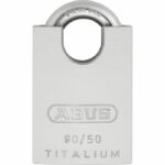 Comprar Candado de aluminio especial - abus - 90rk/50 - arco protegido - cilindro intercambiable - protección contra la intemperie