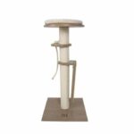 Comprar Catelite - Árbol para gatos george ii - 40 x 40 x 79 cm - plataforma de madera mdf con poste de sisal