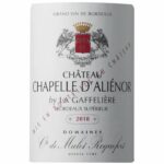 Comprar Château chapelle d'aliénor 2018 bordeaux supérieur grand cru - vino tinto del suroeste