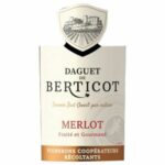 Comprar Daguet de berticot atlantique merlot - vino tinto de burdeos