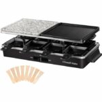 Comprar Dispositivo russell hobbs raclette - 26280-56 - 3 en 1 multifunción - 8 personas - 1400w - piedra de cocina - grilla reversible