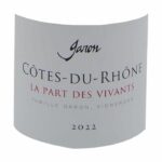 Comprar Domaine garon cuvée la part des vivants 2022 côtes du rhône - vino tinto del valle del ródano