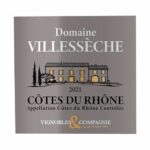 Comprar Domaine villesseche 2021 côtes du rhône - vino blanco del valle del ródano