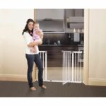 Comprar Dreambaby barrera de seguridad extra grande liberty - por presión - l 99/105.5 x h 75 cm - blanco