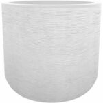 Comprar Eda plastique - maceta redonda 50 cm graphit'up - 67 l - blanco cal